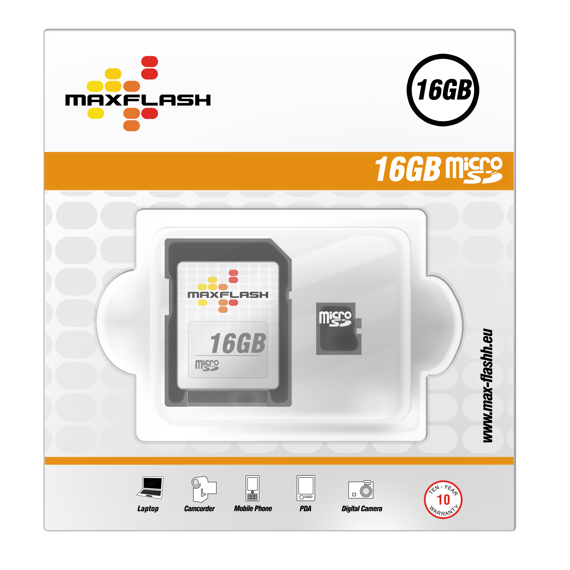 Maxflash micro SD kaart 16 GB class 4