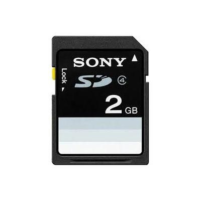 Sony 2 GB SD kaart  class 4