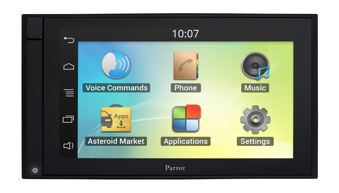 Parrot Asteroid Smart 2DIN carkit/apps/navi/touchscreen
