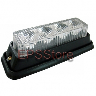 LED Flitser / Strobe   4 LEDS amber