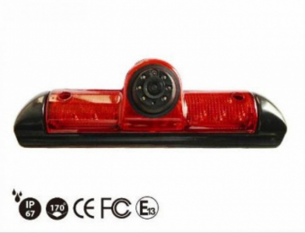 Remlicht-camera Fiat Ducato NTSC 170° (inc.10m kabel)