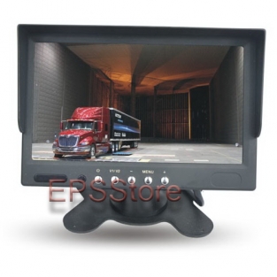 Universele 7  inch kleurenmonitor opbouw