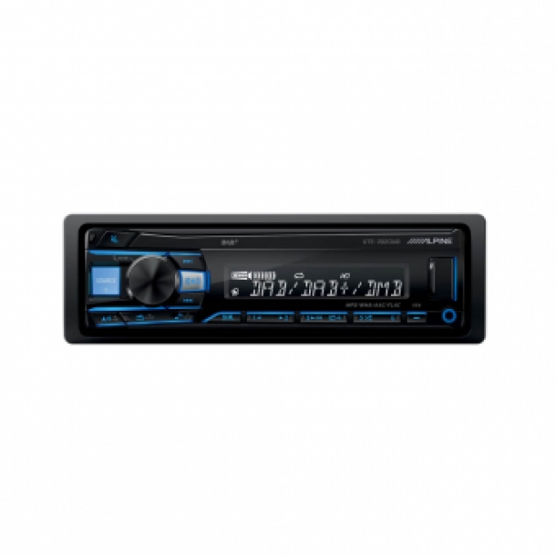 Alpine UTE-202DAB - Mechaless Media Receiver met DAB (geen BT)