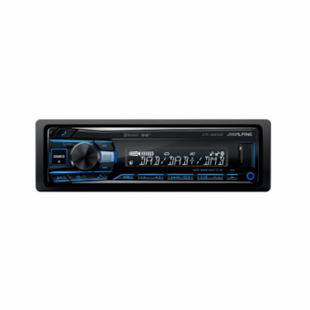 Alpine UTE-204DAB - Mechaless Media Receiver BT met DAB